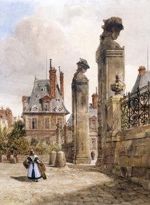 Grille des Hermès, Porte Dauphine, Palais de Fontainebleau