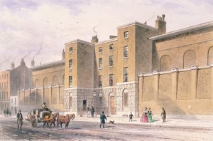 Façade nord du Palais St. James, vers 1850