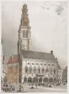 Architecture pittoresque à Paris, Gand, Anvers, Rouen, 1839