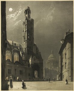 Saint-Étienne-du-Mont et le Panthéon, Paris