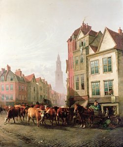Le vieux marché de Smithfield, 1887
