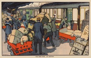 Le courrier irlandais à Euston