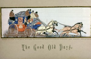 "Le bon vieux temps (Royal Mail Coach)"