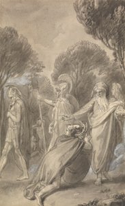 Une des six illustrations de "Les aventures de Télémaque fils d