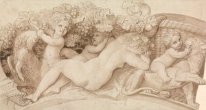 Conception de relief pour un salière en argent