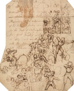 Étude pour le bouclier de Wellington - Thomas Stothard
