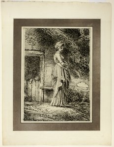 La pomme perdue, du premier numéro de Specimens of Polyautography - Thomas Stothard