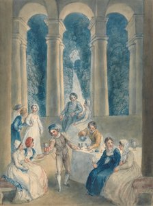 Le dixième jour du Décaméron - Thomas Stothard
