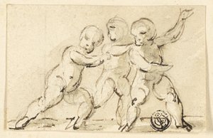 Trois Putti en Jeu - Thomas Stothard