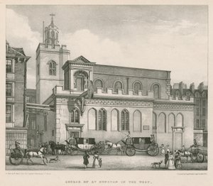Église de St Dunstan in the West - Thomas Talbot Bury