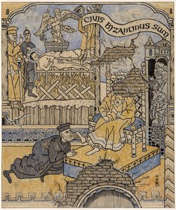La fresque retrouvée au Palais de Justice de Byzance; Simplicissimus V/34
