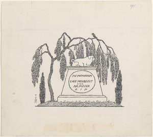 Tombeau du carlin - Thomas Theodor Heine