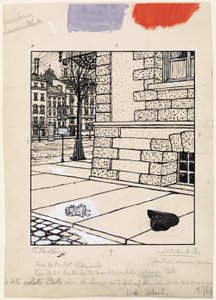 Après la manifestation de rue ; Simplicissimus XIV/52