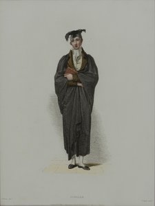 Érudit, gravé par J. Agar, publié dans 