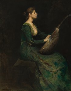Dame avec un luth, 1886
