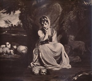 Frances Anne Crewe, Lady Crewe, en Sainte Geneviève, vers 1773