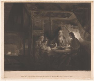 Jupiter et Mercure dans la maison de Philémon et Baucis