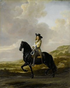 Pieter Schout à Cheval, 1660
