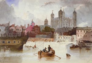 Tour de Londres, vers 1800