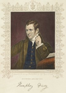 Humphry Davy, chimiste et inventeur britannique, 1801 - Thomson