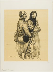 A Soldier for Pétain - Théophile Alexandre Pierre Steinlen