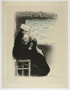 Femme de Chagrin - Théophile Alexandre Pierre Steinlen
