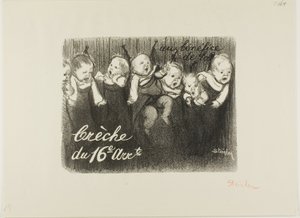 Au profit de la pépinière du 16e arrondissement - Théophile Alexandre Pierre Steinlen