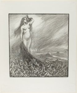 Hommage à Zola - Théophile Alexandre Pierre Steinlen