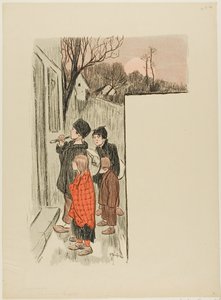 Les Petiots - Théophile Alexandre Pierre Steinlen