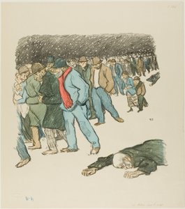 La misère sous la neige