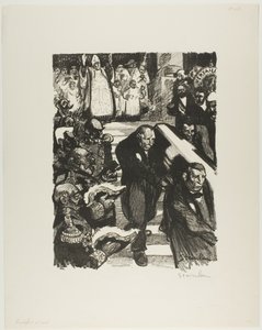 Rochefort est en train de mourir ! Rochefort est mort ! - Théophile Alexandre Pierre Steinlen