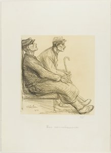 Les convalescents, planche deux d