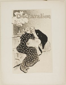 La déclaration - Théophile Alexandre Pierre Steinlen