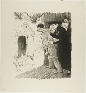 La dernière embuscade - Théophile Alexandre Pierre Steinlen
