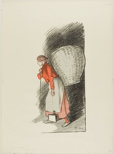 Le chiffonnier - Théophile Alexandre Pierre Steinlen