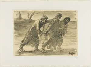 Trois camarades, plaque cinq d