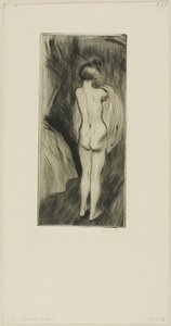 Femme debout - Théophile Alexandre Pierre Steinlen