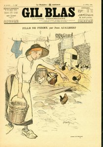 Couverture de Gil Blas - Théophile Alexandre Steinlen