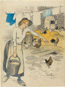 Fille de ferme, 1896