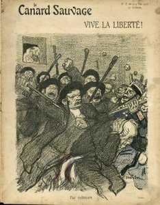 Illustration de Steinlen (1859-1923) pour la couverture de The Wild Duck