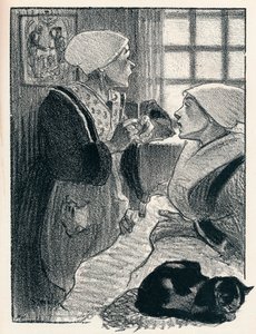 Les Femmes De France de Chansons De Femmes, 1897, 1898 - Théophile Alexandre Steinlen