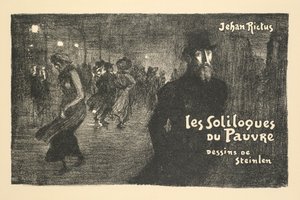 Prospectus de Librarie et de Journaux: les soliloques du Pauvre par Jehan Rictus