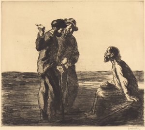 Les trois compagnons - Théophile Alexandre Steinlen