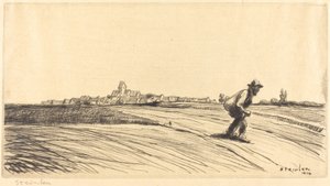 Le Chemineau à la Besace - Théophile Alexandre Steinlen