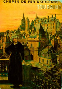 Affiche de chemin de fer français