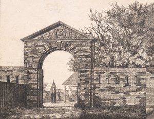 La porte de la forteresse à Rysensten