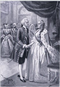 Rencontre de Catherine II de Russie et Joseph II d