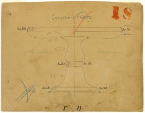 Design pour Compotier No. 6873