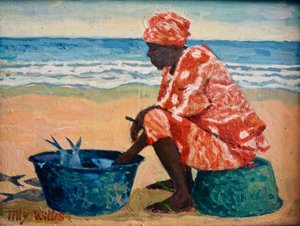 Femme pêcheur, 2020