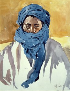 Tribesman Touareg, Tombouctou, 1991